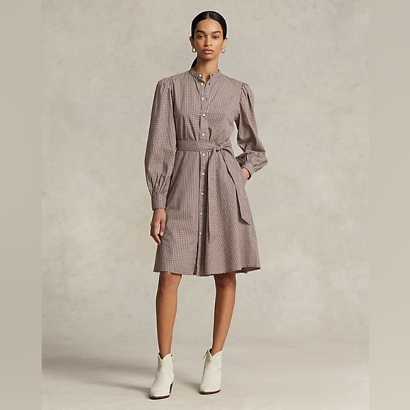 Polo Ralph Lauren Dresses & Skirts - Polo Ralph Lauren check-print shirtdress